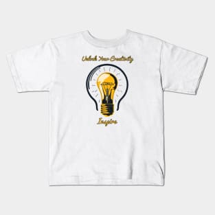 Inspire | Unlock Your Creativity Kids T-Shirt
